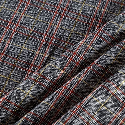 Твид 052-05370 серый меланжевый