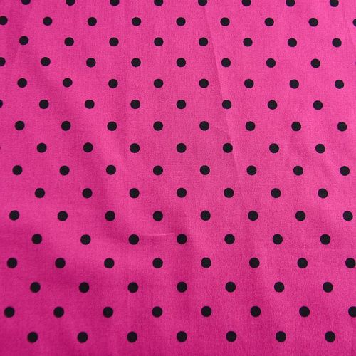 Хлопок 063-12230 розовая фуксия принтованный