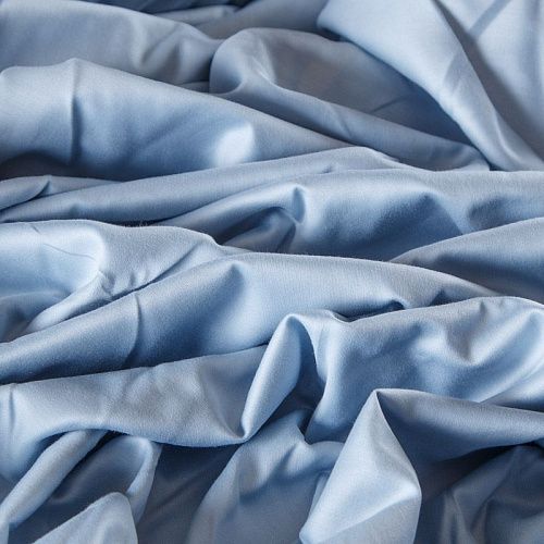 Сатин ш. 240 см 007-13375 голубой однотонный