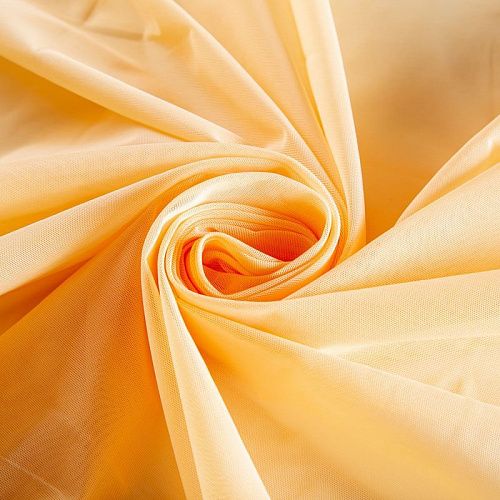 Сетка трикотажная 050-02477 абрикосовый однотонный