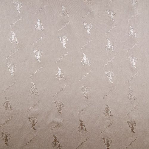 Ткань подкладочная 045-12690 песочно-бежевый жаккардовый