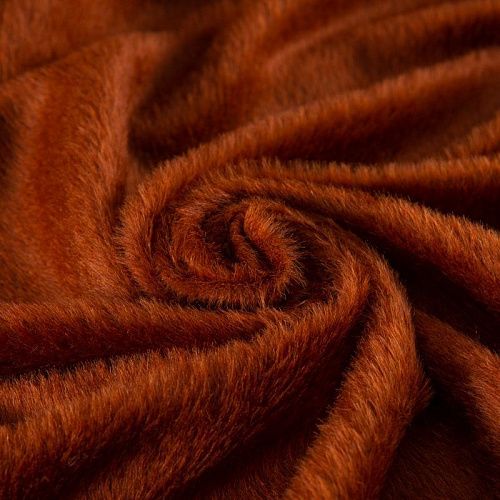 Альпака пальтовая 040-20108 жженый апельсин