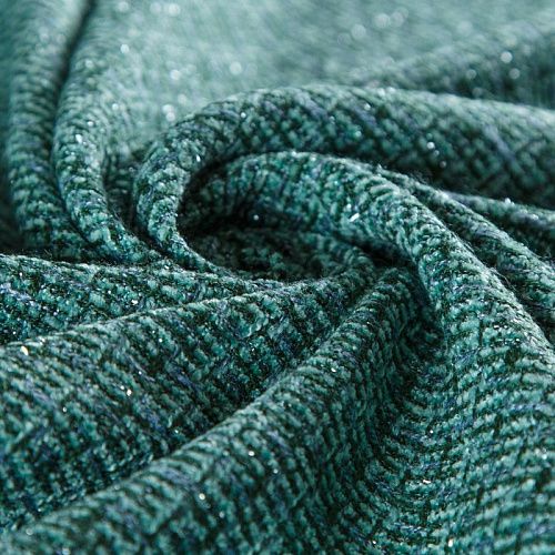 Твид шанель 052-15482 бриллиантовый зеленый