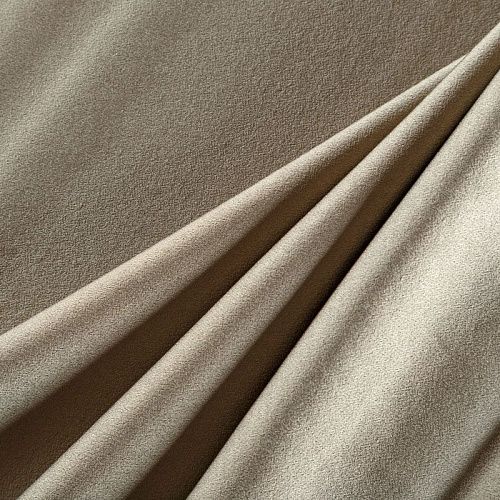 Кади креп-атлас 001-06594 пепельно-коричневый однотонный