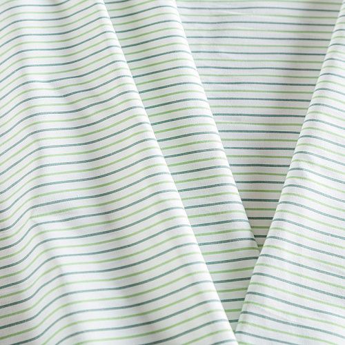 Хлопок рубашечный К21-934 белый принтованный