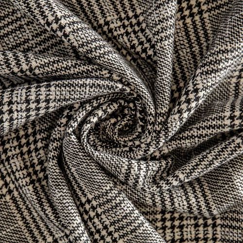 Ткань пальтовая 1120-341-040-0015 черно-белый 