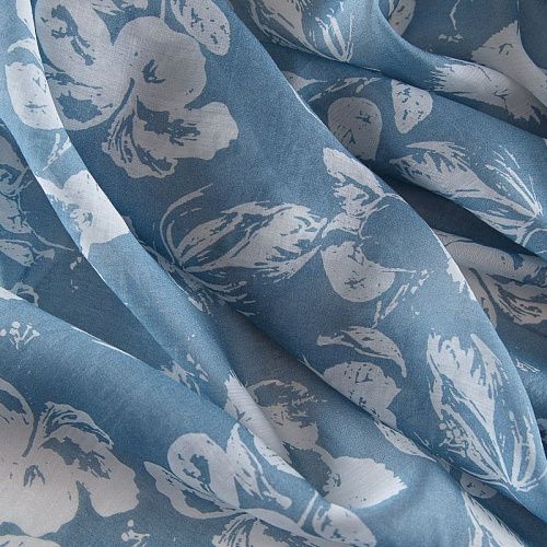 Тенсел 053-17770 серо-голубой принтованный