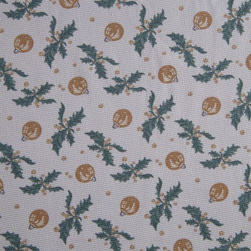 Рогожка 048-15256 светло-бежевый принтованный