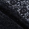 Гипюр-макраме 012-10326 черный