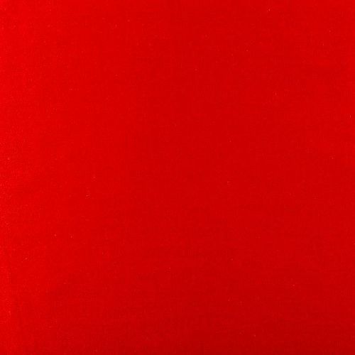 Шелк натуральный К15-1233 красный однотонный