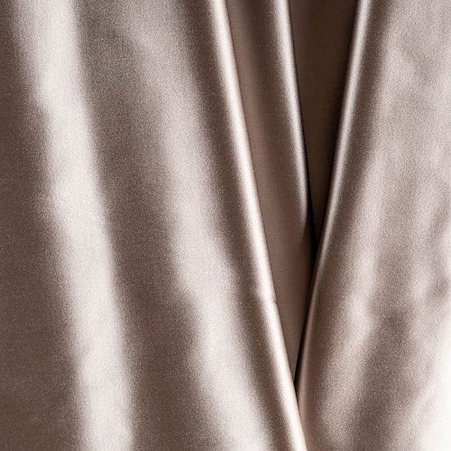 Тафта шелковая К36-260 бронзовый однотонный