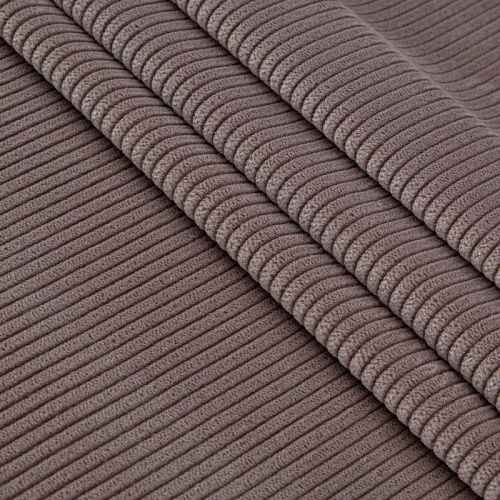 Вельвет 008-20014 дымчато-серый однотонный