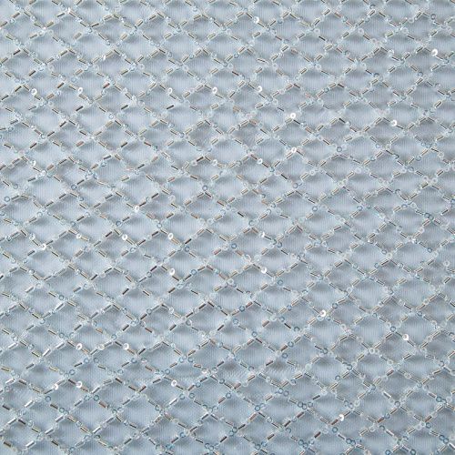 Сетка со стеклярусом 050-13580 мятный