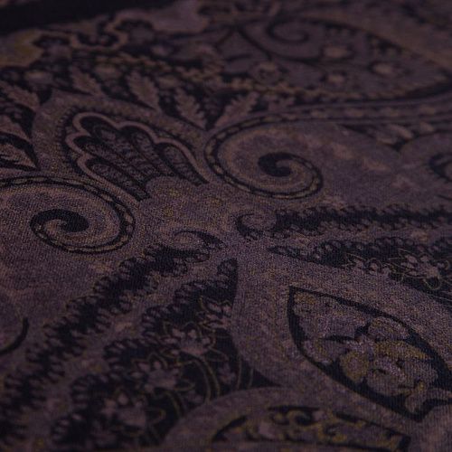 Палантин кашемировый ETRO 022-19611 пыльно-лиловый