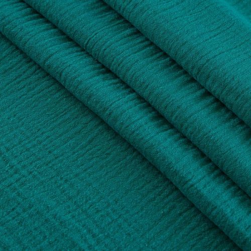 Муслин 071-17607 пыльно-бирюзовый однотонный