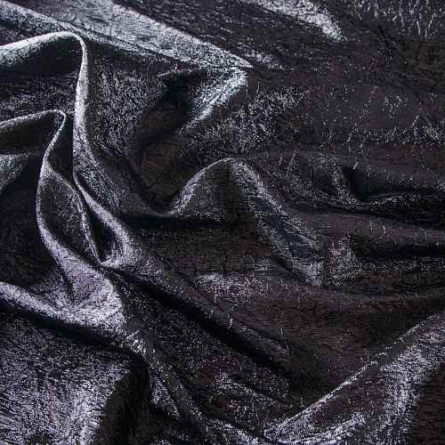 Парча крэш 041-13607 черный