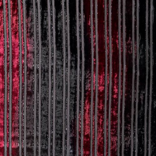 Панбархат 002-04288 черно-малиновый