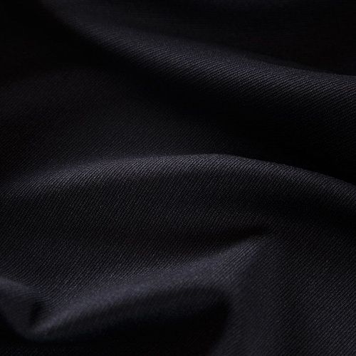 Шерсть костюмная стрейч 025-17288 черный однотонный